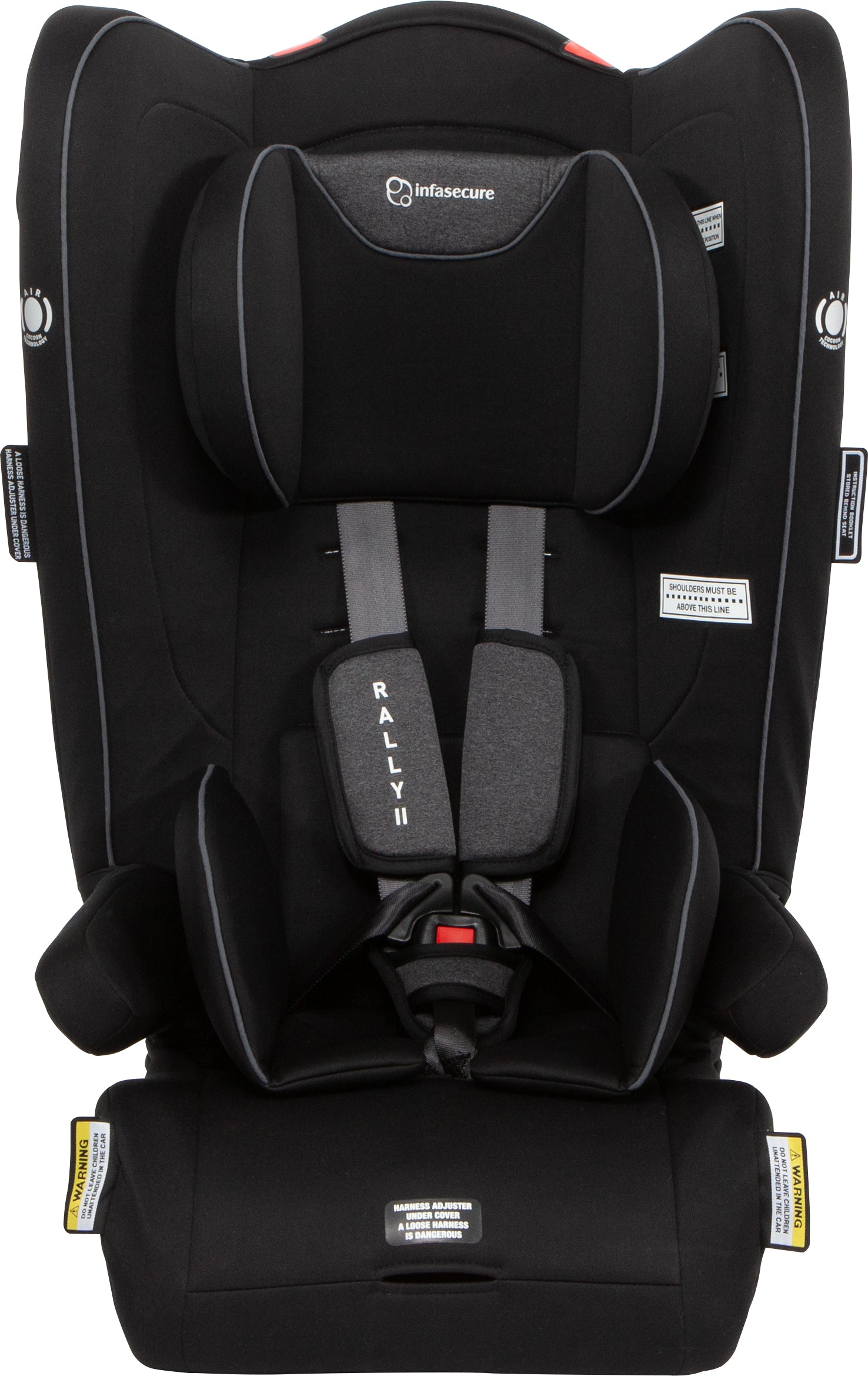 InfaSecure Rally II Move Convertible Booster Seat 6m 8y Infa Group NZ