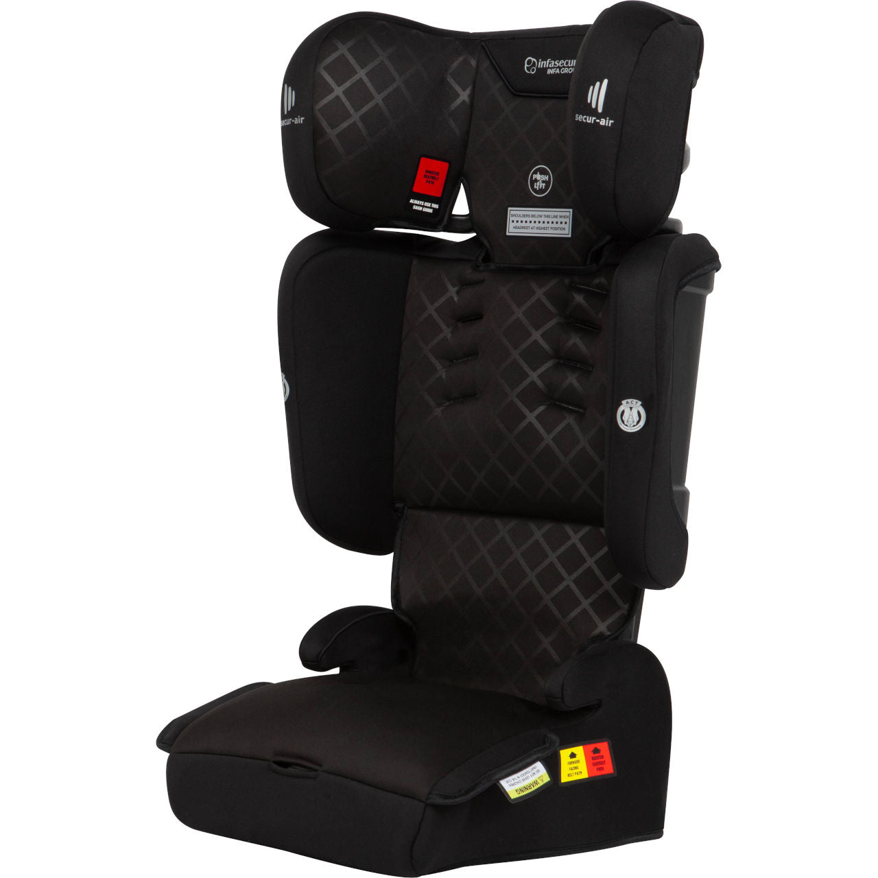 Liberty Onyx Booster Seat 6 Months to 8 Years Infa Group NZ