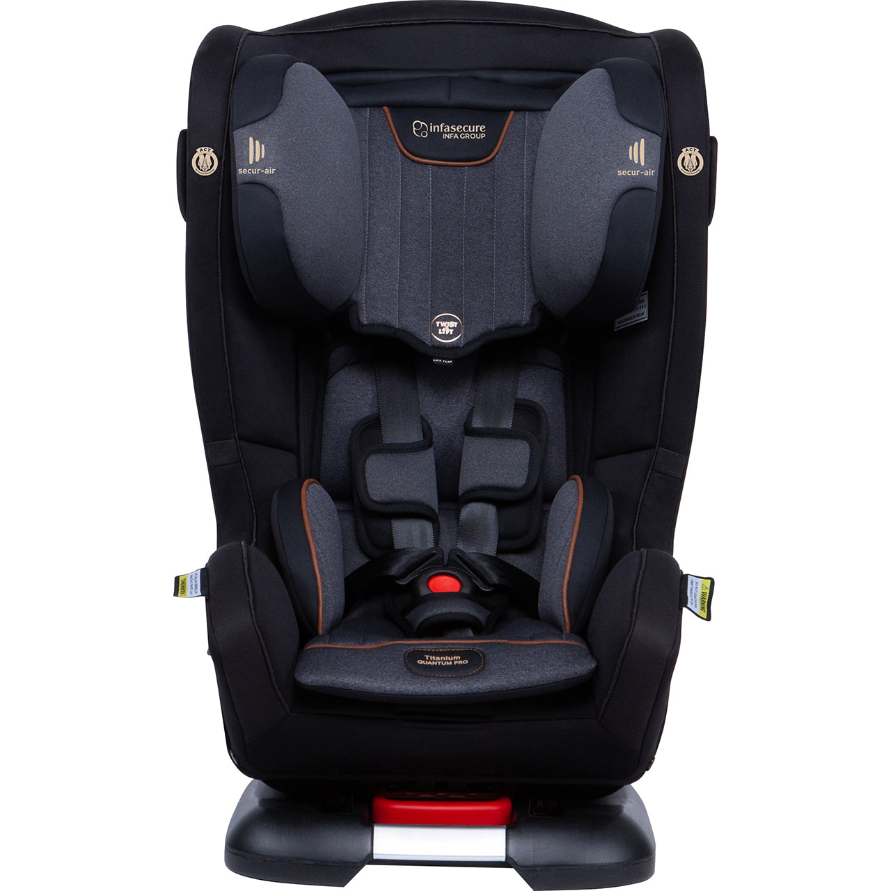 InfaSecure Titanium Quantum Pro Convertible Car Seat 0 8 Infa Group NZ