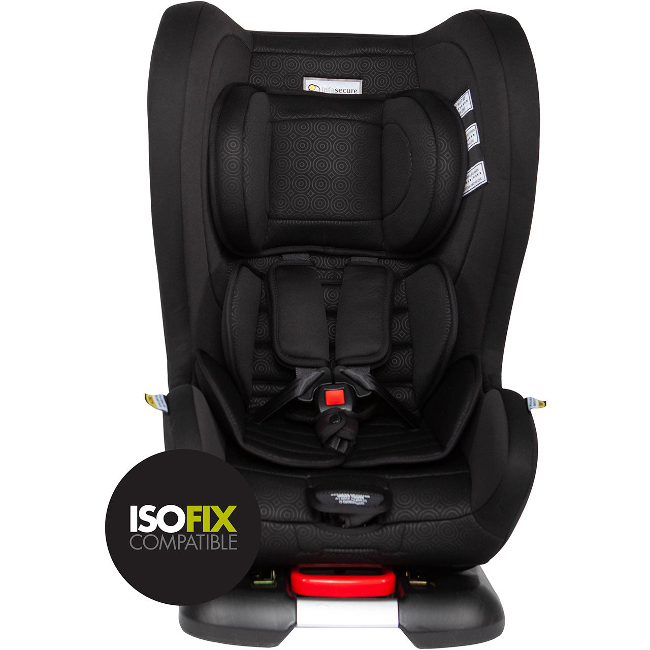 InfaSecure Kompressor 4 Mini Swirl Convertible Car Seat (0-4) - ISOFix ...