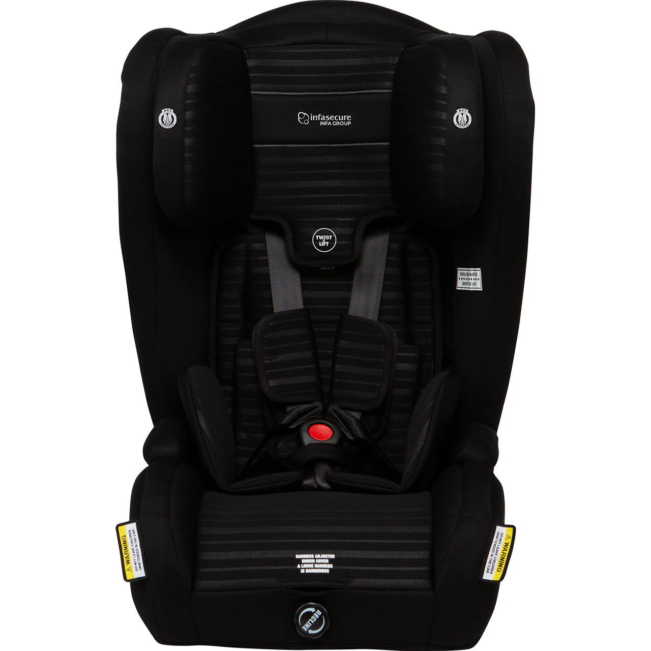 InfaSecure Gold Slate Convertible Car Seat 0 8 Infa Group NZ