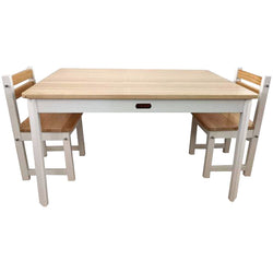 Little Boss Table & Chairs Set - Rectangle